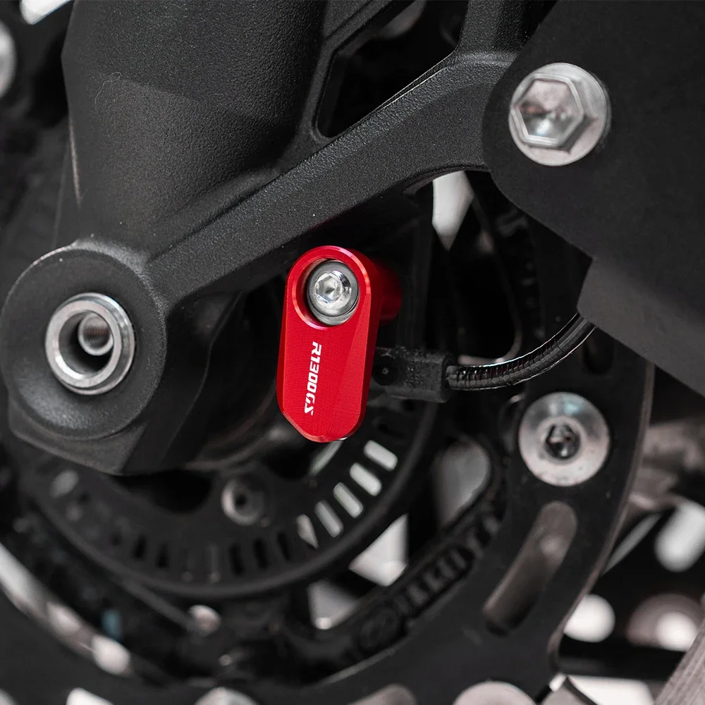 ل BMW R1300GS R 1300 GS R 1300GS مغامرة ADV 2024 2025 دراجة نارية العجلات الخلفية ABS الاستشعار حماية غطاء حماية