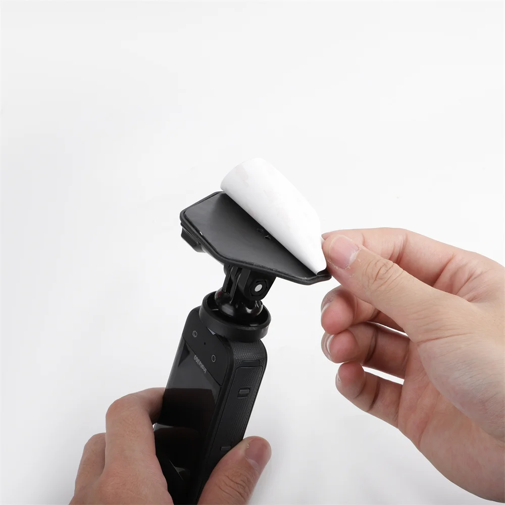 لـ OSMO Action 3/4 حامل تثبيت لاصق قاعدة مرنة سريعة الإصدار في الهواء الطلق لـ Gopro Hero 9/10 Insta360 قاعدة ثابتة