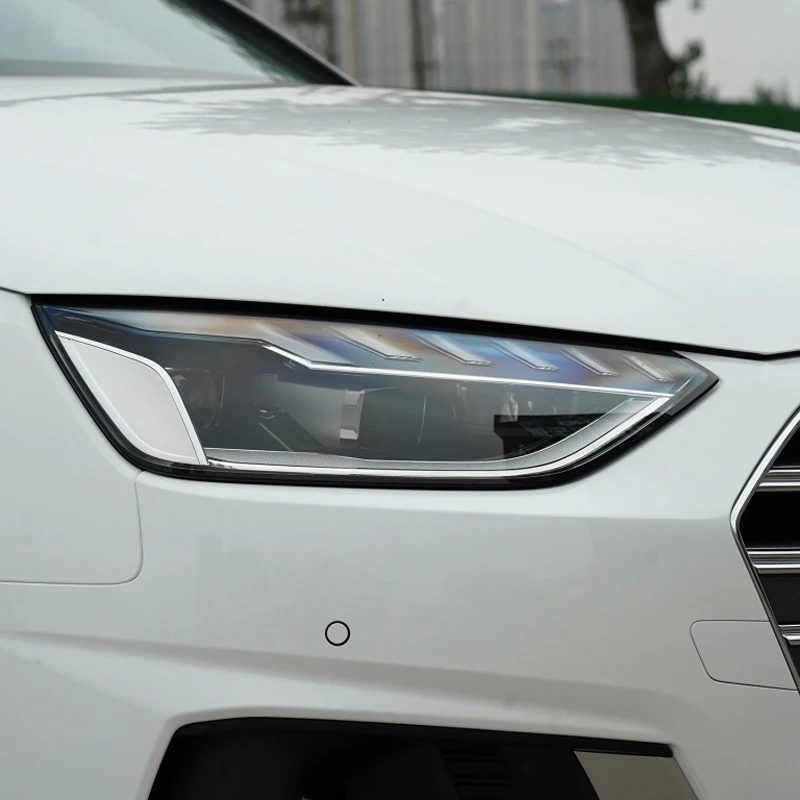 Car Headlight Lens For Audi A4 B9 PA B9.5 Sline 2020-2021 S4 RS4 Headlight Cover Lampshade Shell Headlamp Case Auto Accessories