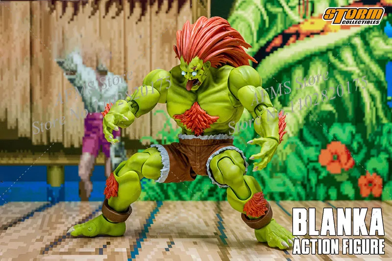 IN STOCK Storm Toys 1/12 Scale Collectible Figure BLANKA Fighting Game Orcs Full Set 6Inch Men Soldier Action Figure Model Toys