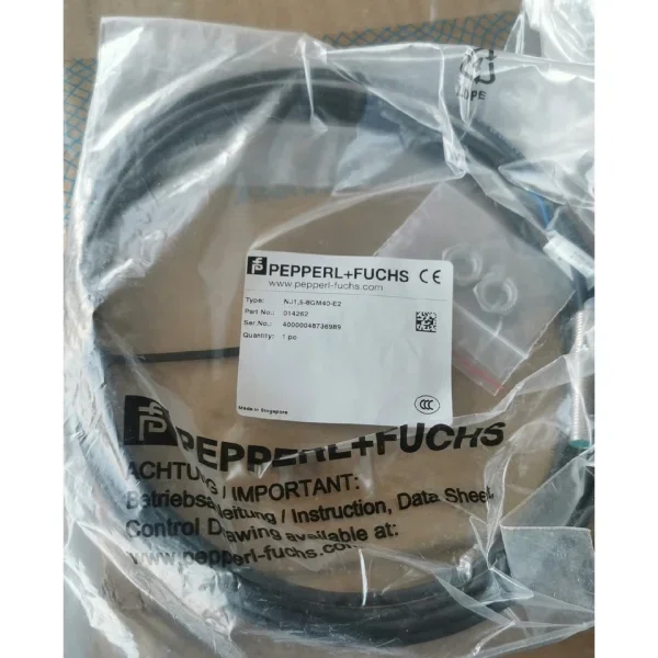 One New for Pepperl+ Nj15-8gm40-e2 285785 Proximity Sensor Brand New Original Spot Plc 2026