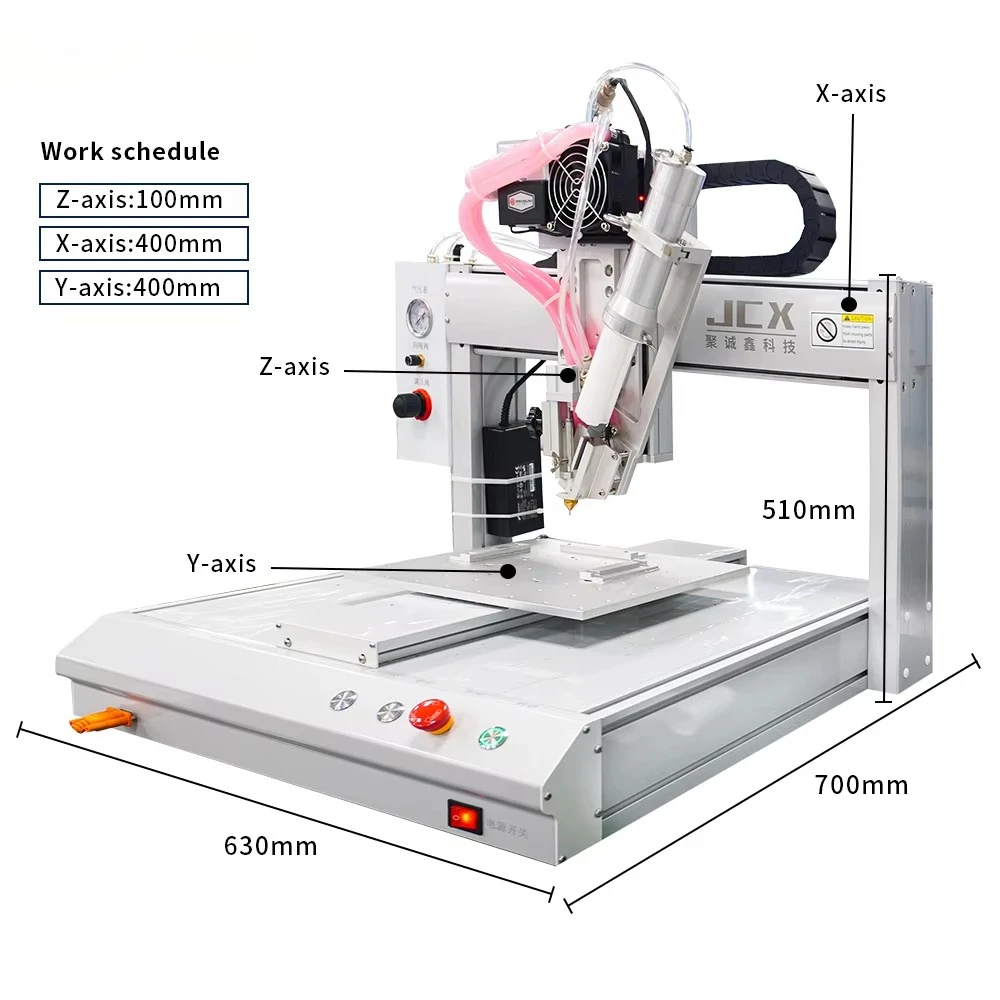 AB Glue Silicone Pressure Push Glue Dispensing Robot for Circuit Boards and Speakers