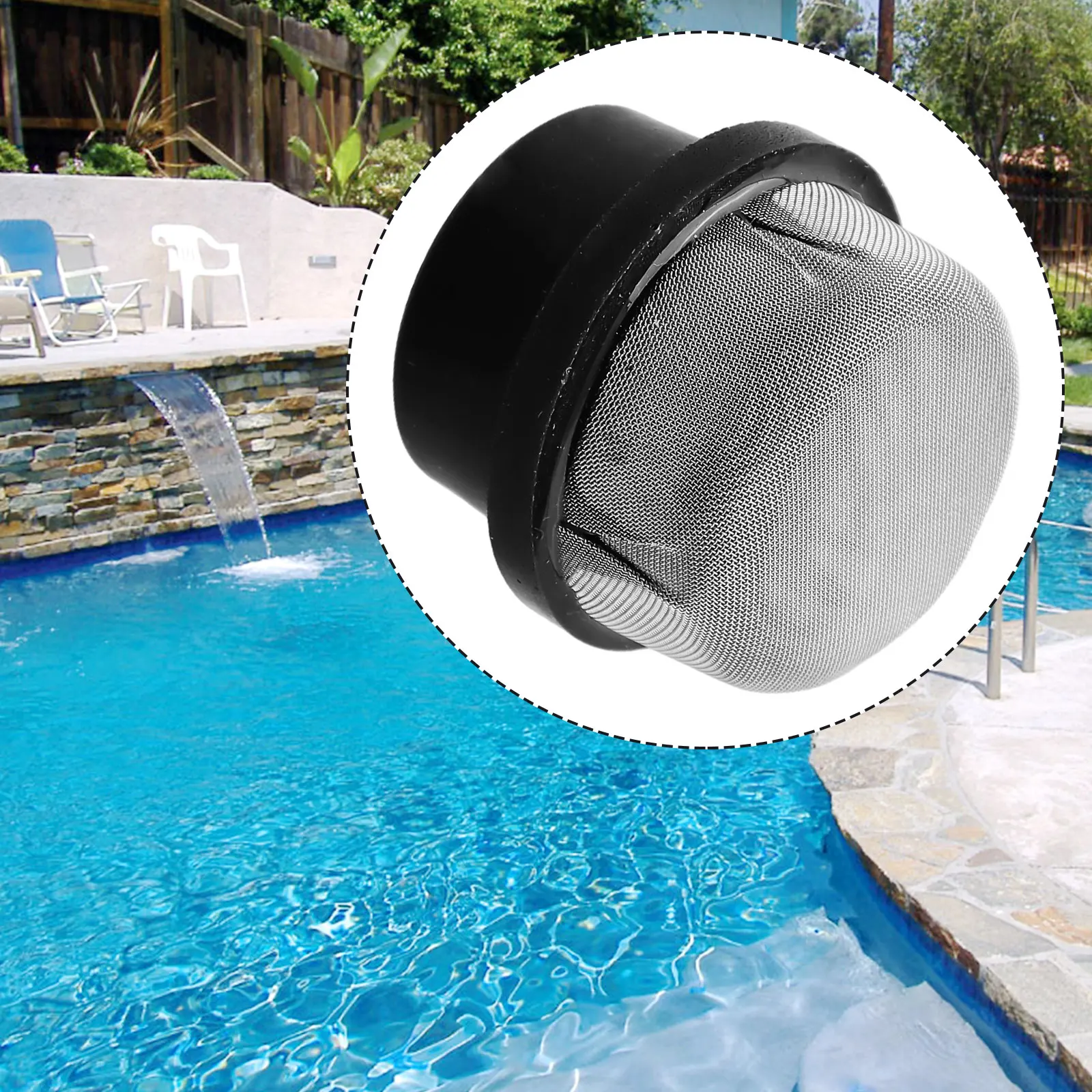 1pc tampa de tela 190106z sangrador de ar substituição tampa de malha de borracha para pentair piscina ferramenta de limpeza acessórios