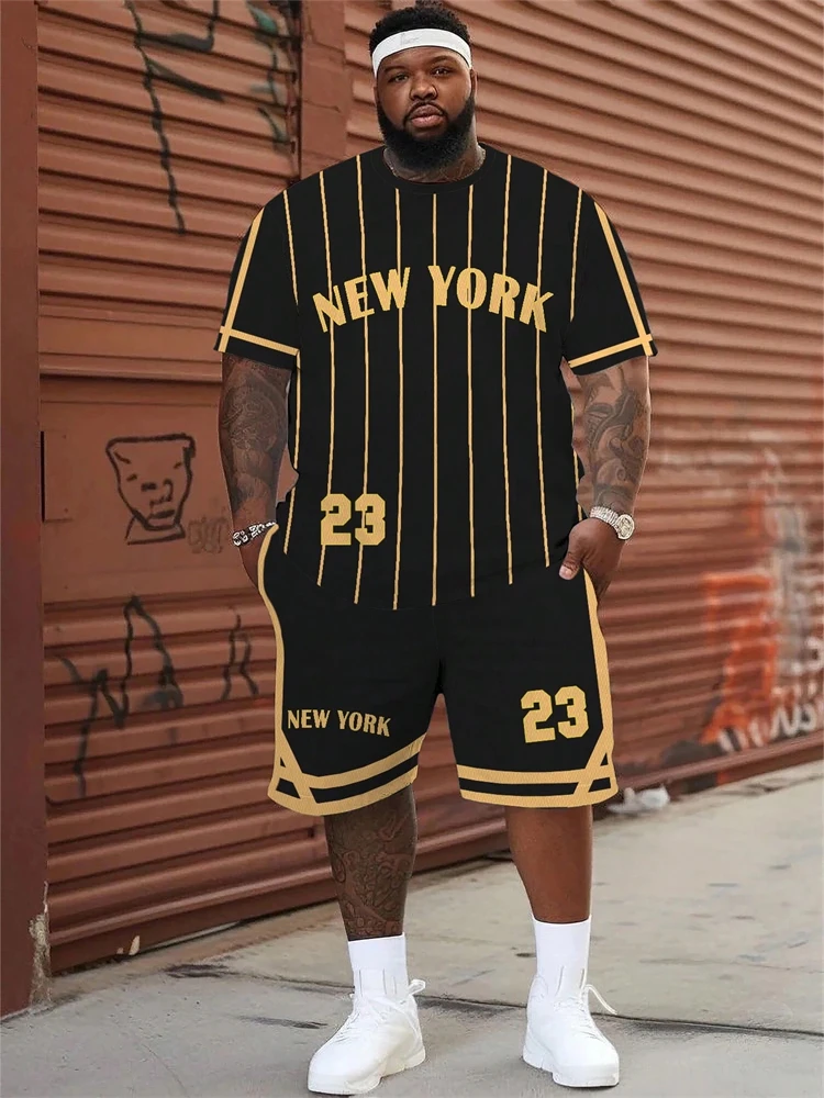 Nouvelle Collection Été 2026 : Ensembles Homme Streetwear Grande Taille – Tenues Décontractées, Confortables, Douces et Respirantes