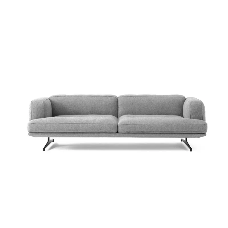Minimalist light luxury designer furniture small apartment balcony multi-person hug sofa