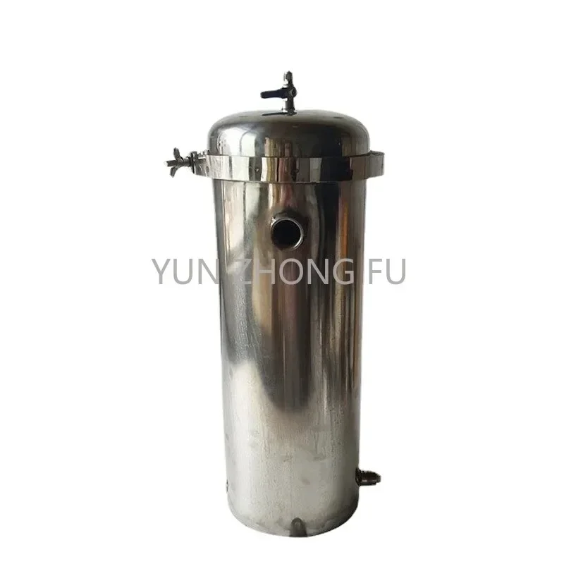 High Flow Diesel Tanker Gasoline Oil Water Separator Filter Clamp/Ring Type Stainless Steel Bag Type Filter for Vehicle-mounted