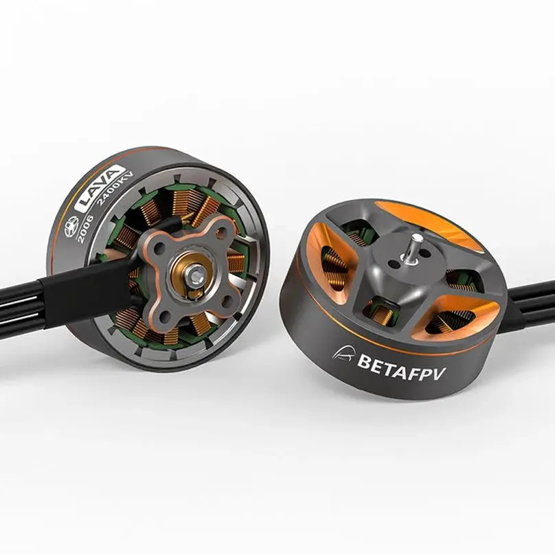 

BETAFPV LAVA Series 2006 2400KV 1,5mm вал бесщеточный двигатель 22AWG для 6S 3,5 ''RC Quadcopter для Pavo35 RC FPV Drones