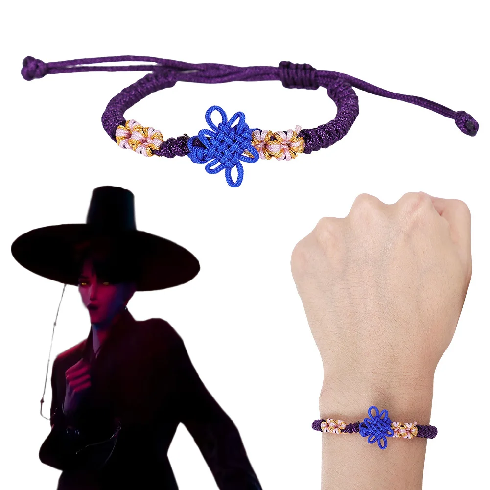 

Disguise Demon Hunter of KPop Saja Boys Jinu Bracelet Men Cosplay Jewelry 2025 Cartoon Costume Accessories Man Role Play Prop