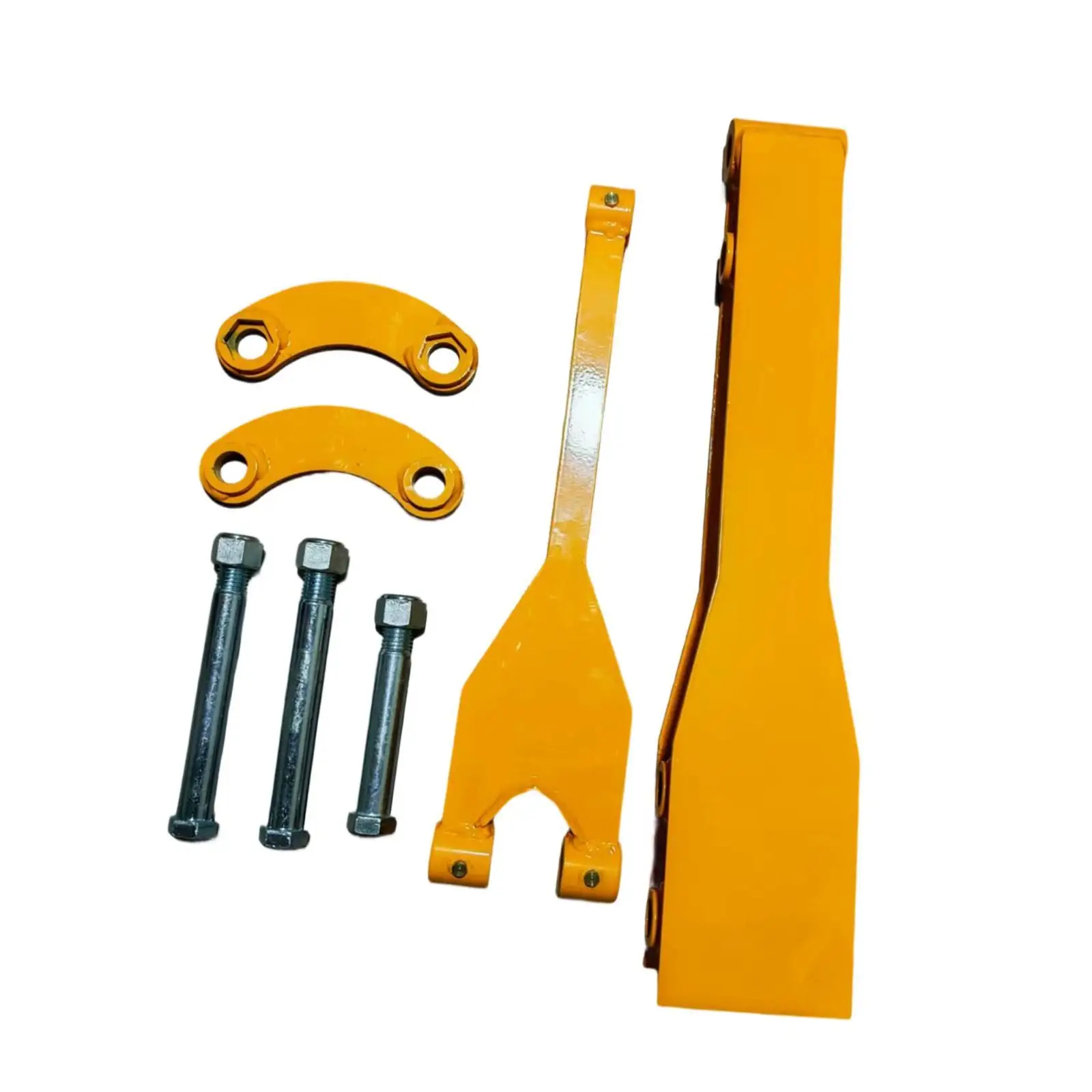 Mini Arm Extension Steel Trenching Attachments under 2 Tons Machine Professional Yellow Heavy Duty Accessories