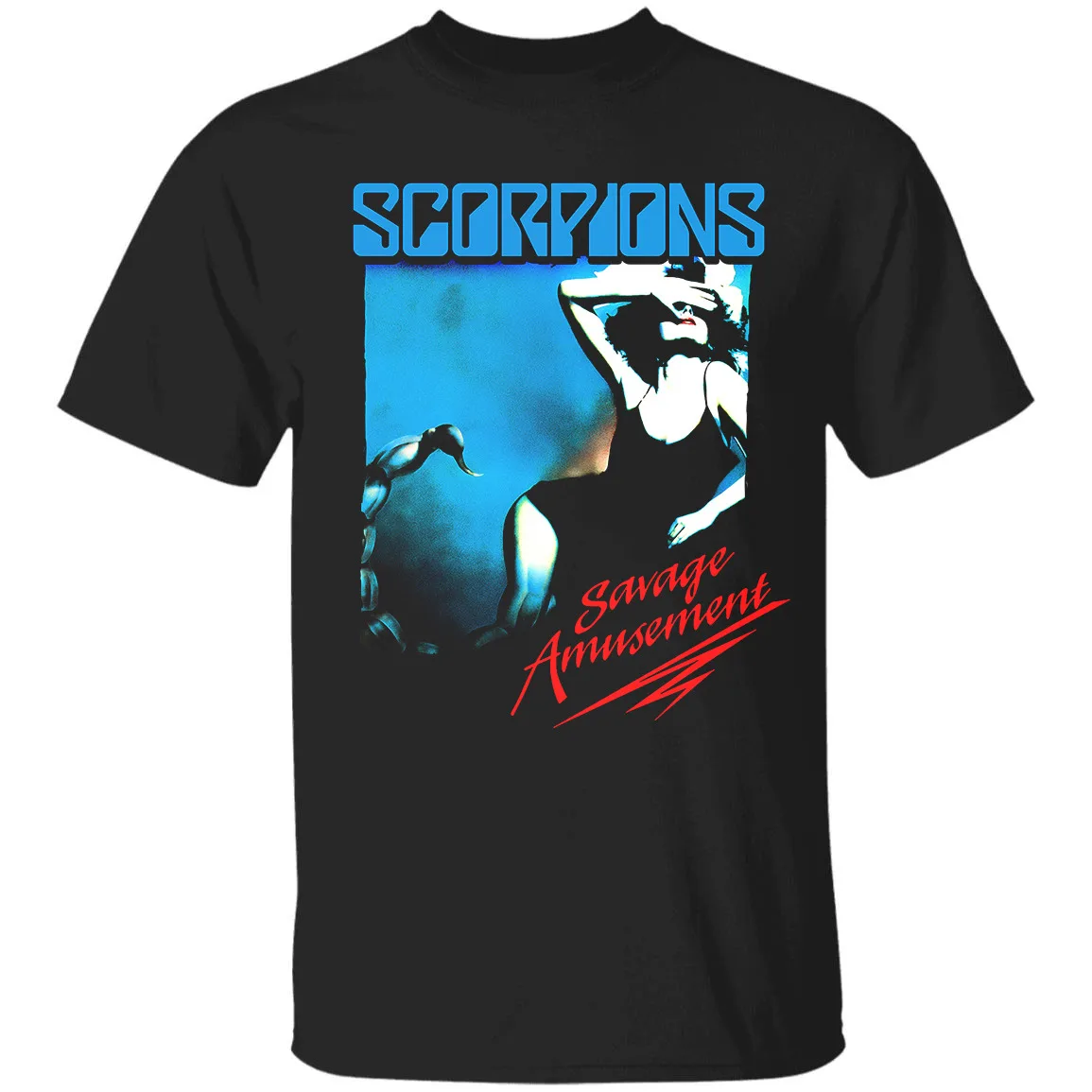 Scorpions Album T shirt Black Cotton All Sizes S to 5XL TA5107