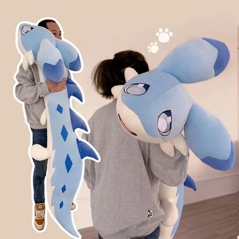 Peluche à l'effigie des personnages de Palworld, Blue Palworld, chat mignon, dessin animé, idéal comme cadeau pour un enfant, 180cm