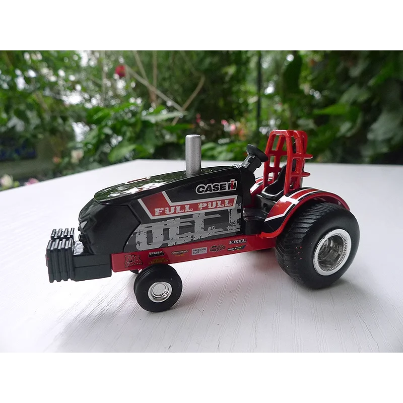 

Diecast ERTL 1:64 Scale FULL Puller Black Agricultural Alloy Tractor Model Collectible Toy Gift Souvenir Display Ornament