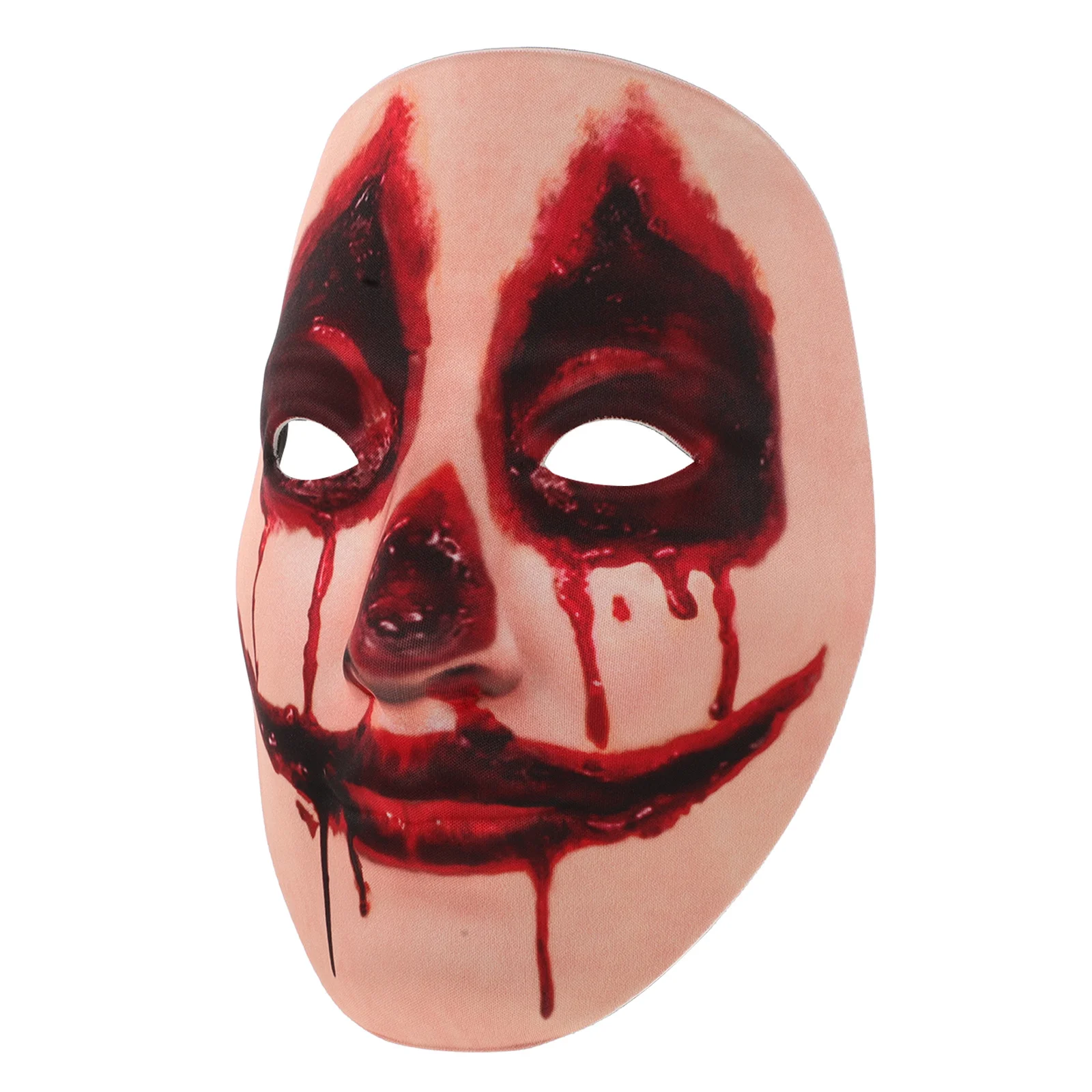 Disfraz de terror realista de Halloween de novia sangrienta, demonio, fantasma, Eva, mujer aterradora, purga, Cosplay, máscara de calavera espeluznante para