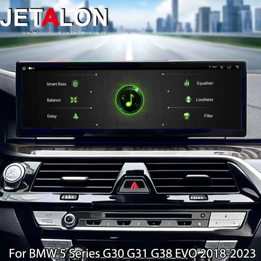 

14.9'' GPS-мультимедийный проигрыватель для BMW 5 серии G30 G31 G38 EVO 2018-2023, навигация, Android, Carplay, WiFi, DSP, 4G