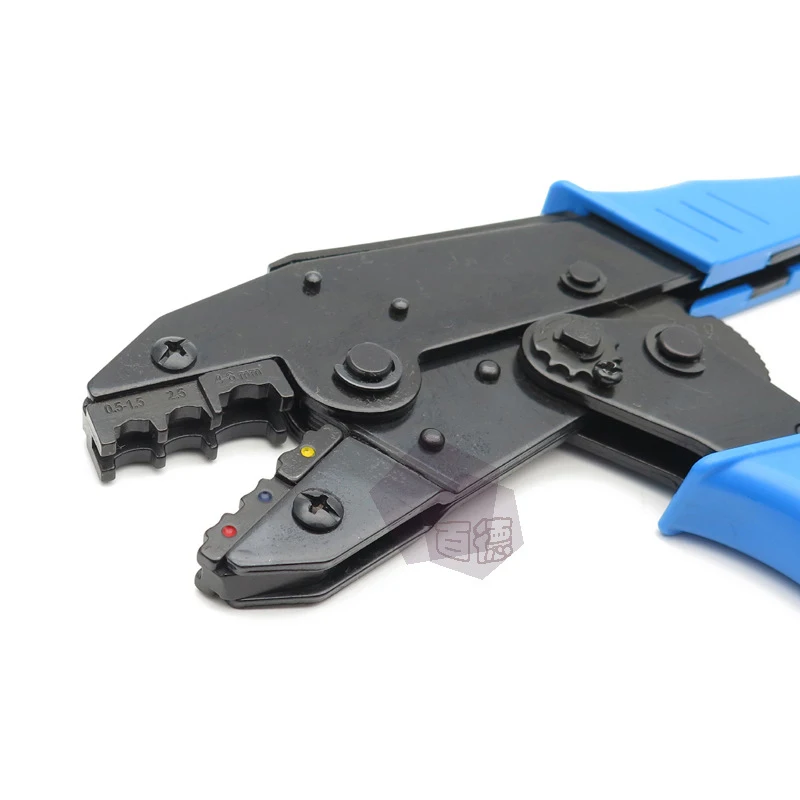 LS-03C Ratchet With Sheathed Pre-Insulated Terminal Connector Special Crimping Tool 20-10 AWG 0.5-6 mm