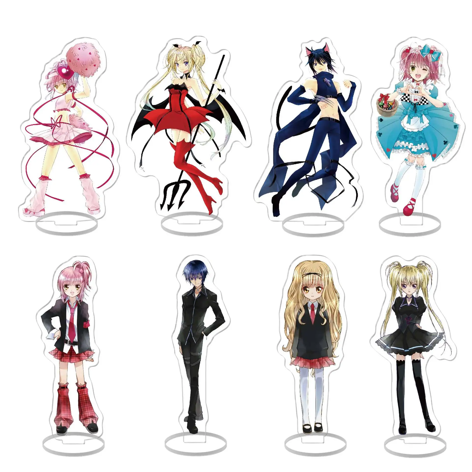 

Hinamori Amu Shugo Chara Acrylic Stand Model Plate Decoration Originality Desk Figure Display Cute Collection Jewelry Fan Gift