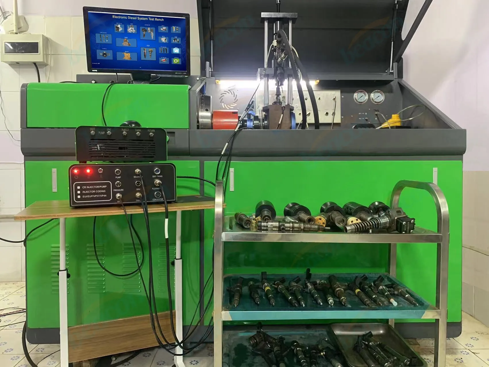 Picture 7: BEI-C Common Rail System Tester Simulator Box System Crdi Injector Coding Control Tester for diesel test Bench