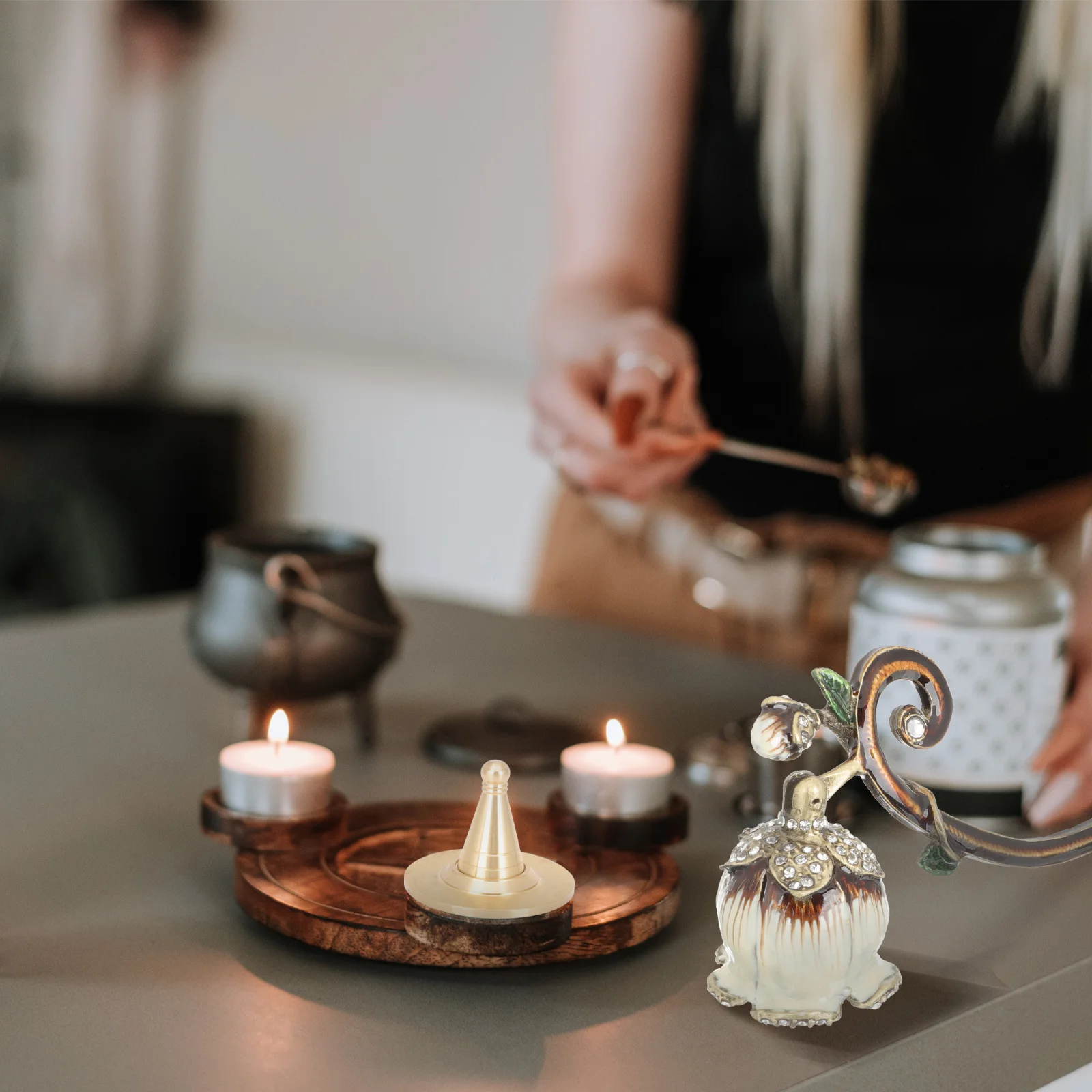 HOOTNEE Aromatherapy Snuffer Tool Flame Extinguisher for Home Use Safety Device