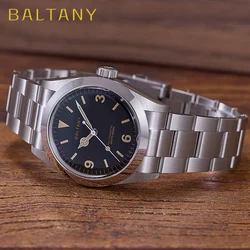Baltany 36MM 1963 Explorer Watch Man S4066 Sapphire 200M​ Waterproof Stainless Steel Bracelect Vintage ST2130 Auto Dress Watches