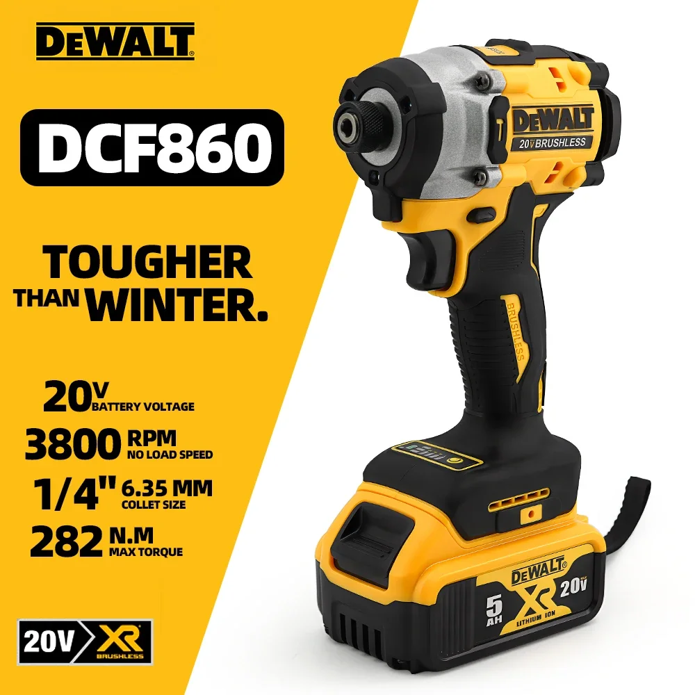 DEWALT DCF860: La Mejor Taladro Inalámbrico de Impacto para Profesionales y Aficionados