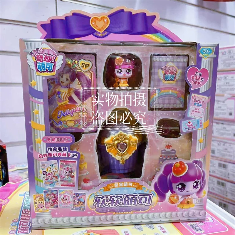 Hotcatch teenieping magia doce coração estrela série coleção anime figuras kawaii brinquedos ornamentos decoração presente de aniversário do miúdo