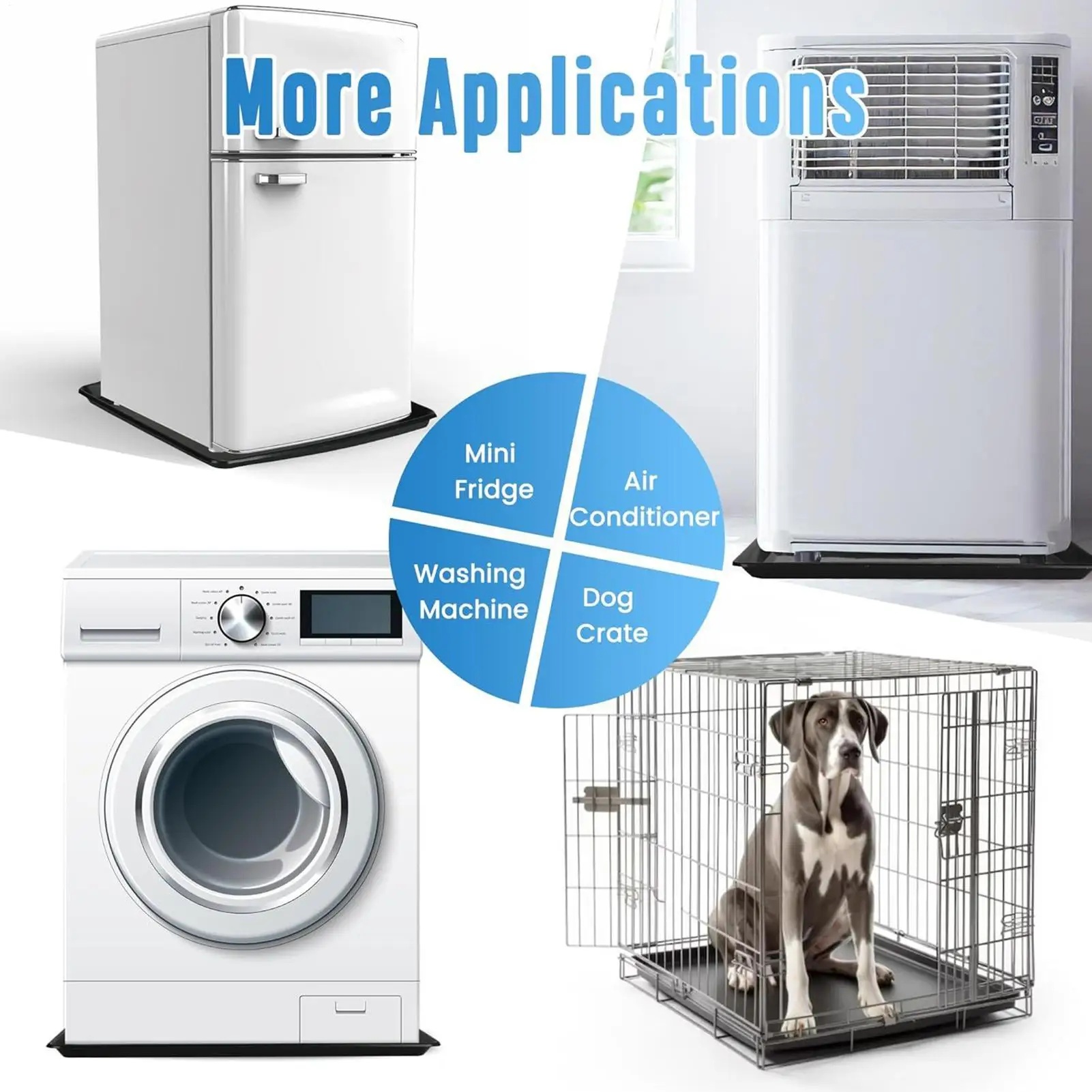 Bandeja de drenaje de condensado para aire acondicionado, bandeja de goteo para recolección de agua, colector de fugas de derrames de agua antideslizante, bandeja de goteo para aire acondicionado