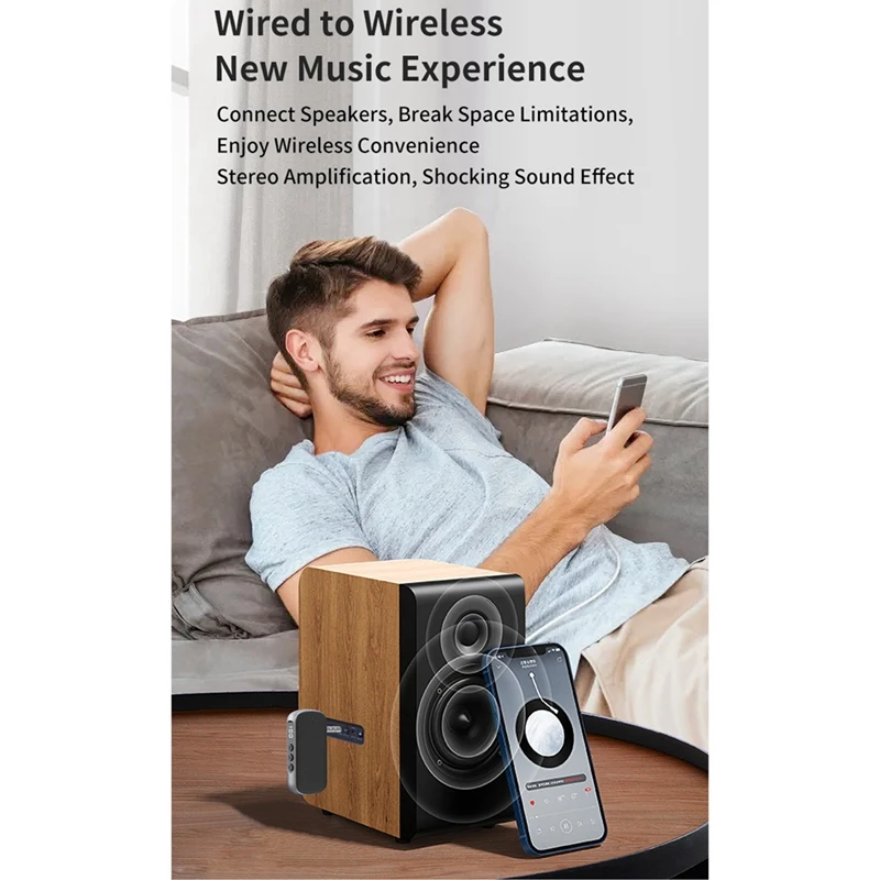 ? 2 em 1 sem fio bluetooth 5.3 receptor transmissor 3.5mm jack para música do carro áudio aux a2dp fone de ouvido receptor handsfre