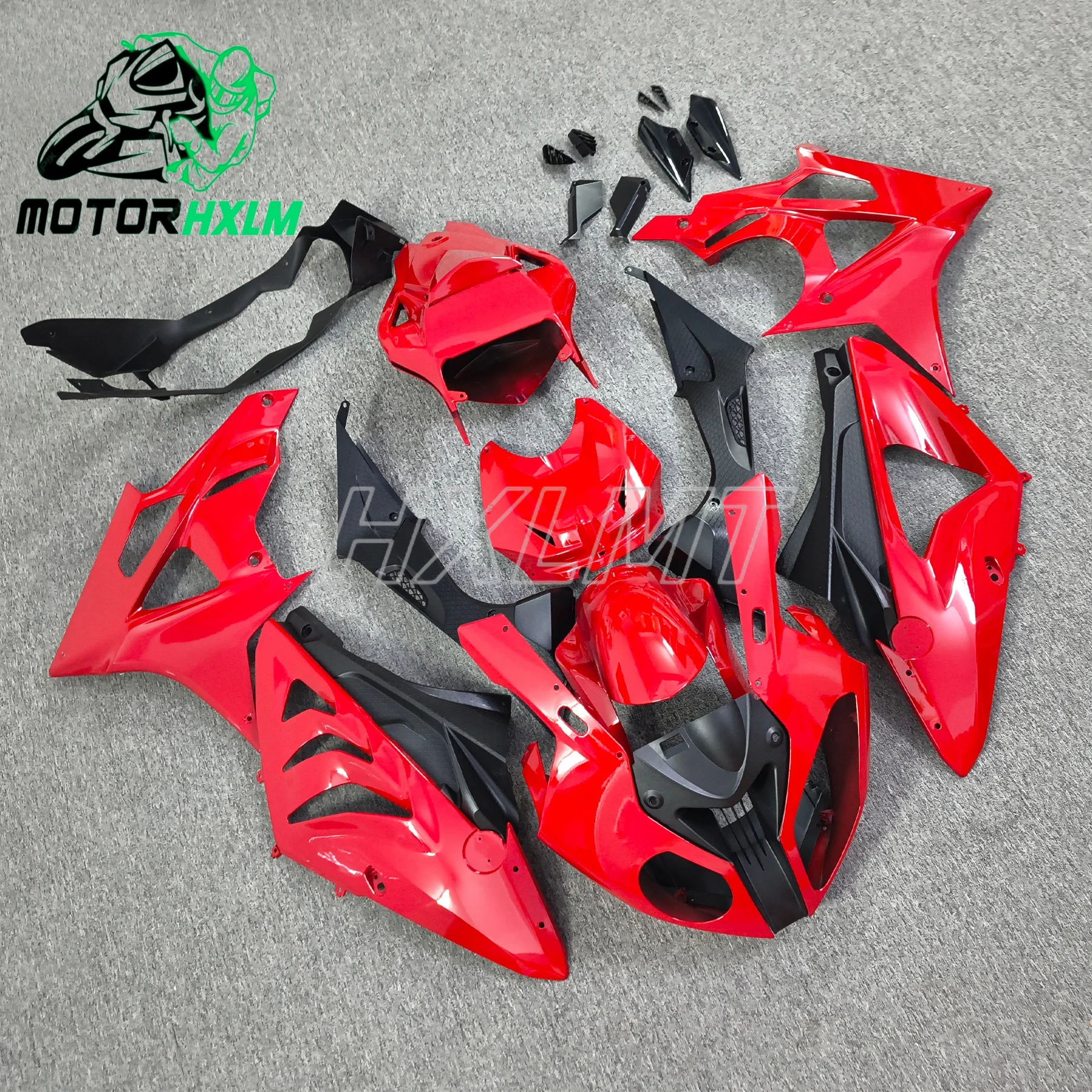 Motorcycle fairing fits for S1000RR 2009 2010 2011 2012 2013 2014 S1000 09 10 11 12 13 14 Year fairing Carbon painted look