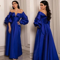 Jiayigong Satin Pleat Cocktail Party A-line V-neck Bespoke Occasion Gown Midi Dresses Saudi Arabia