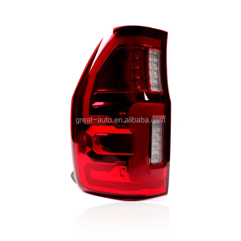 Maictop car accessories LED rear taillight for ranger T6 T7 T8 2012-2019 red black tail light lamp