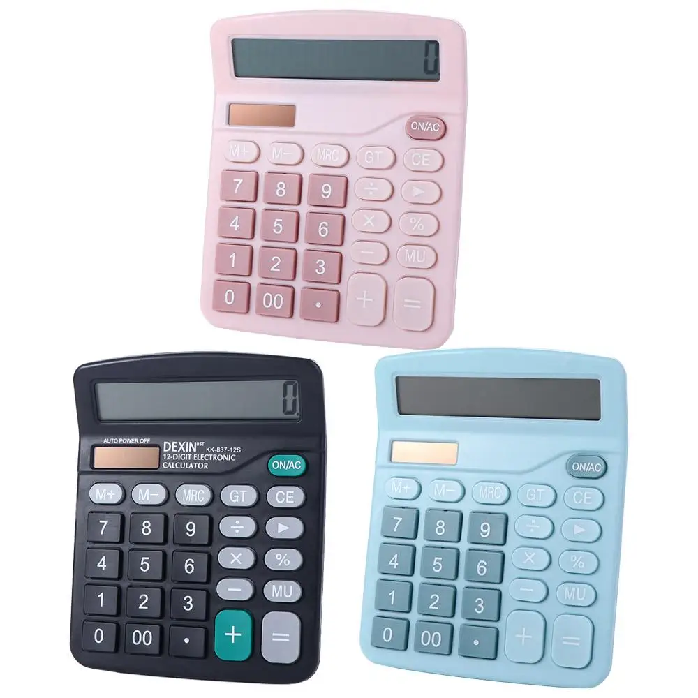 

Battery Solar Home Office Supplies Desktop Calculator Electronic Calculator Engineering Scientific Calculator Digit Calculator
