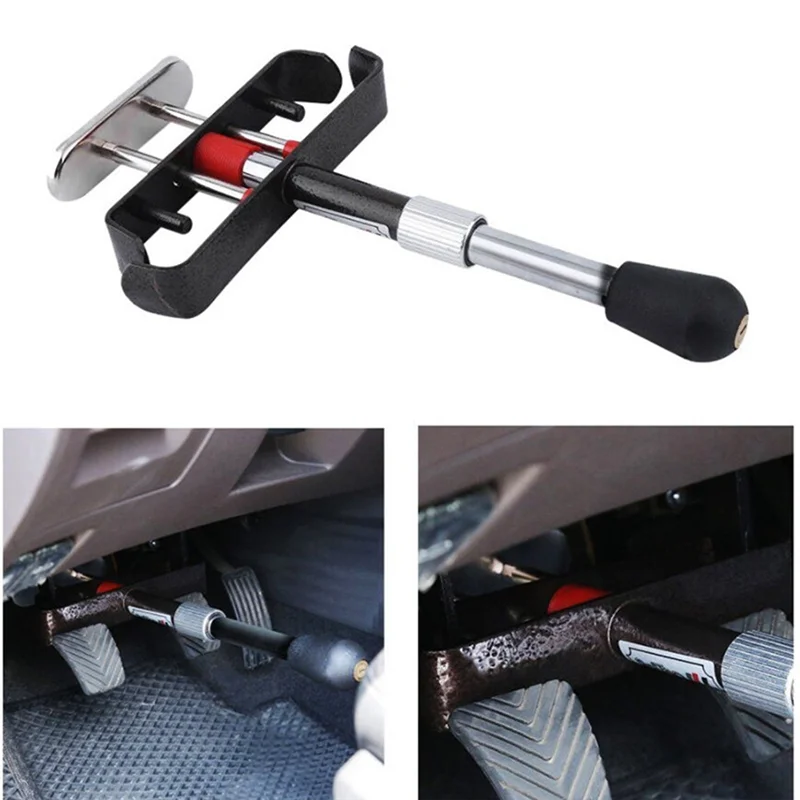 Clutch Pedal Anti-Theft Lock Car Lock Suit for Manual Transmission Safety Car Maintenance