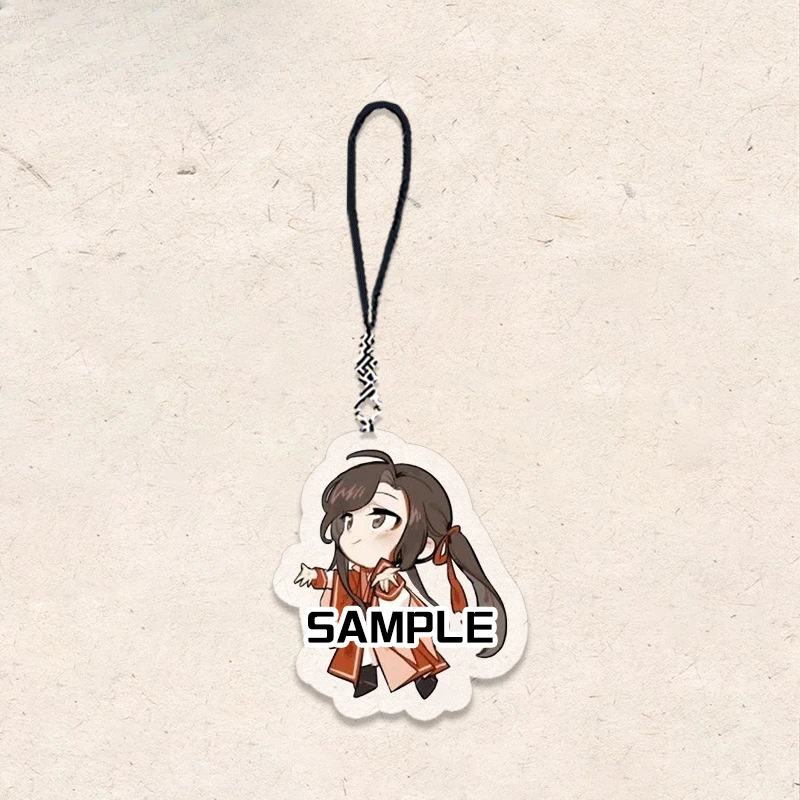 Anime Heaven Official's Blessing Cosplay Tian Guan Ci Fu Hua Cheng Xie Lian Couple Phone Chain Pendant Keyring Keychain Gift