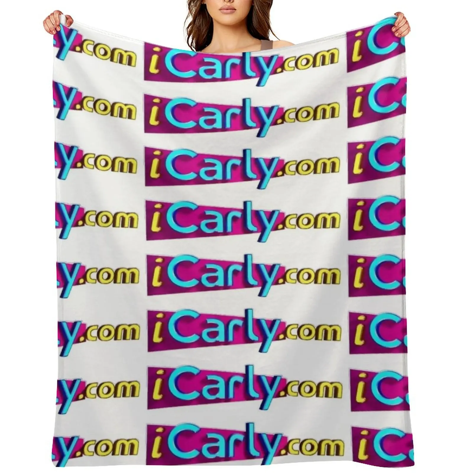 

icarly.com Throw Blanket Furry Single Weighted Baby Blankets