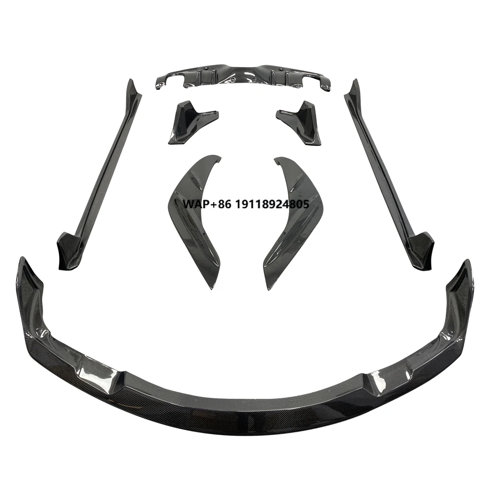 

Hot Sale Aimgain Style Carbon Fiber Body Kit Spoiler Front Lip Rear Lip Diffuser Side Skirts for Supra A90
