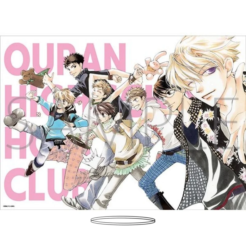 Ouran High School Host Club 15cm Acrylic Stand Figure Keychains Tabletop Decorations Tamaki Suoh Haruhi Fujioka Kyoya Ootori