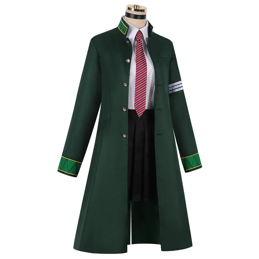 Tasuku Tsubakino Cosplay Anime Wind Breaker WINBRE Costume Wig Long Trench Coat School Uniform Woman Girl's Halloween Party Suit