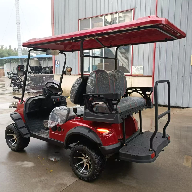 Silnik elektryczny MMC Buggy golfowy 72 V bateria litowa nowy 4 6-osobowy drogowy legalny wózek golfowy