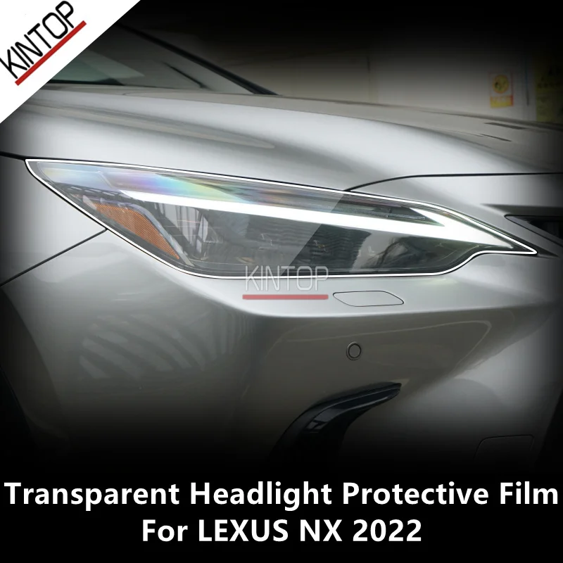 

For LEXUS NX 2022 TPU Transparent Headlight Protective Film, Headlight Protection,Film Modification