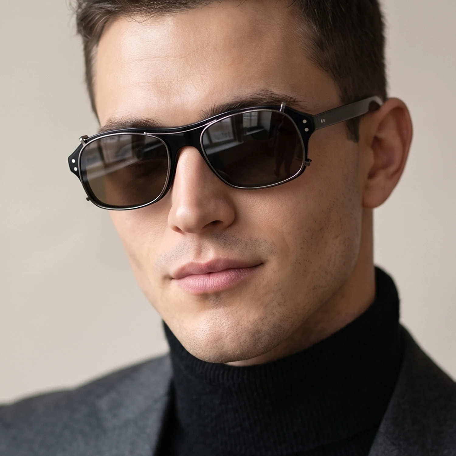 The Kings Man Eyeglasses Frame Kingsmen Movie Cosplay Glasses Harry Hart Gary Eggsy Eyewear Retro Rectangle Acetate Spectacles