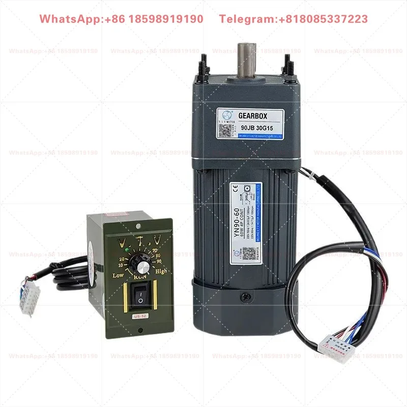 1 piece suitable for Micro  60W automation equipment Gear Single phase 220V speed control  Variable frequency motor