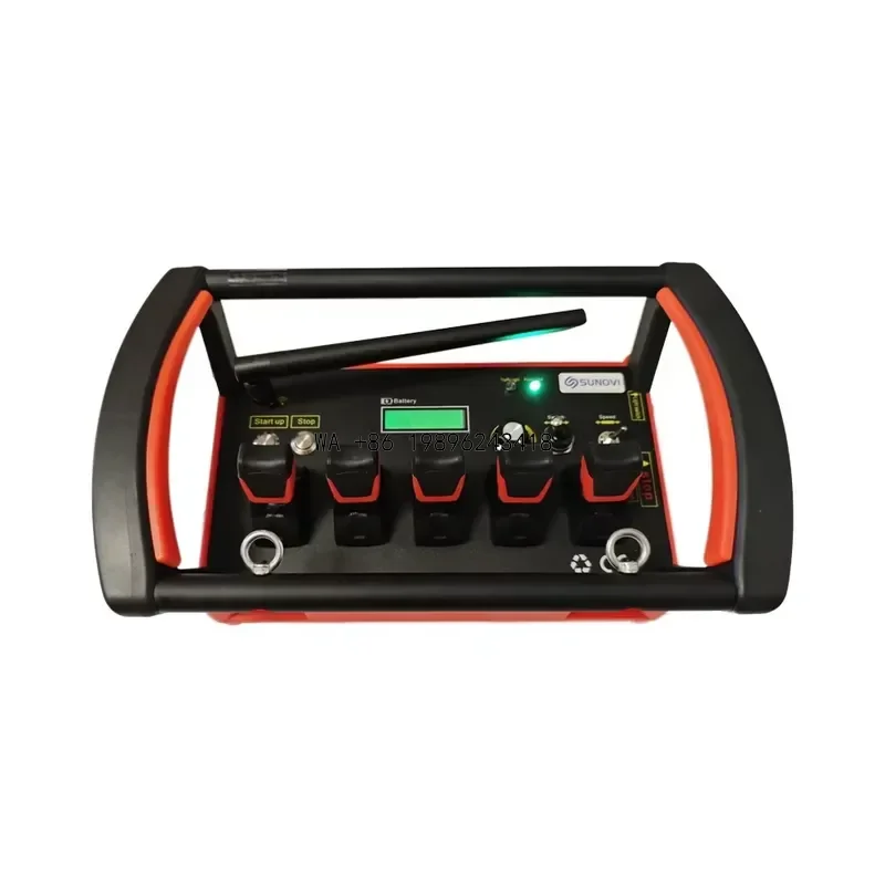 Wmwmnu for 24V Industrial Wireless Crane Hoist Remote Controller Long Distance Chargeable Truck Construction Machinery