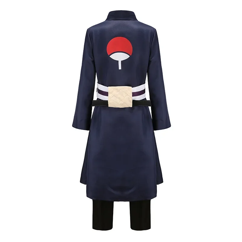 Akatsuki Uchiha Obito Cosplay Costumes Set, Japon Anime migrant i Uniforme Accessoires Adulte Et Enfant Ensemble Complet Homme