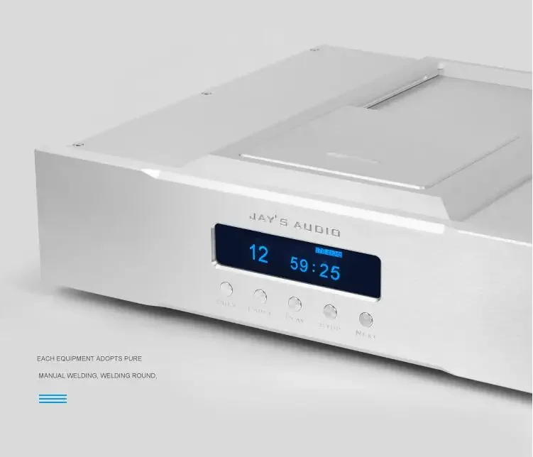 Mais recente Jay "s Áudio CDT2 MK3 CD Transporte HIFI CD Turntable OCXO relógio de temperatura constante CDM4 driver IIS AES RCA BNC