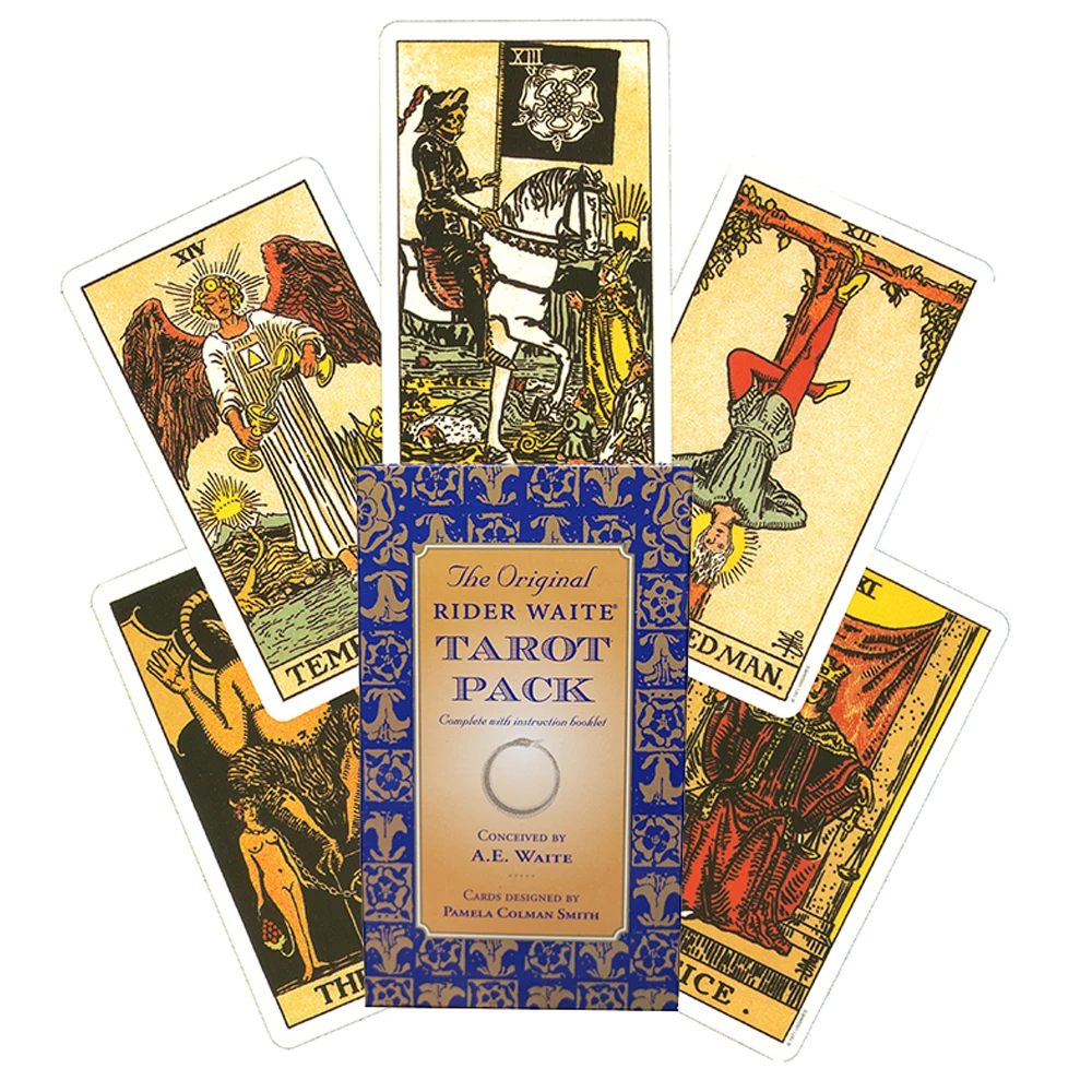 Rider Tarot Deck Tarot Card voor beginners met gids Relatie Waite Bordspel Begeleiding Waarzeggerij DIVIN