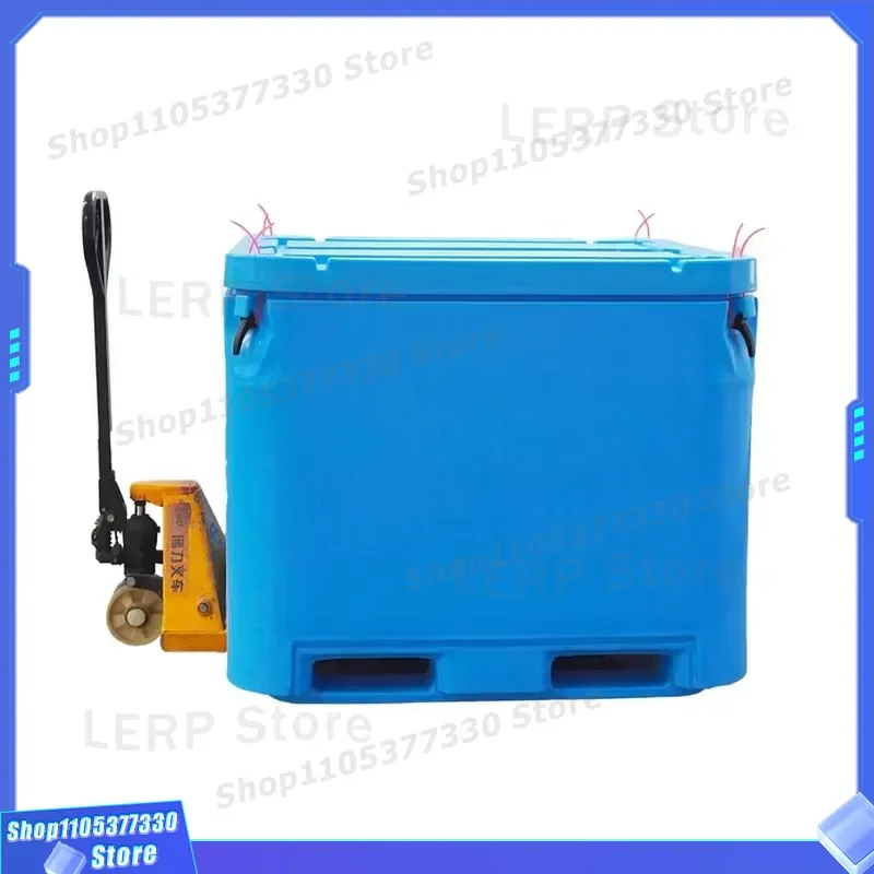 800 Liter Large Plastic Insulated Container Ice Cooler Box for Fishing Transportation Used Seafood Bins