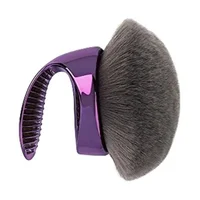 Brosse Kabuki pour mélange de beauté et flou, poils végétaliens Extra Large, brosse autobronzante, applicateur de mélange professionnel, fond de teint 4