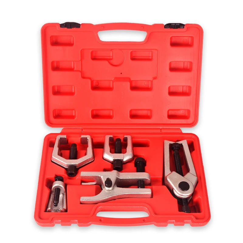 

5 in 1 Front End Service Tool Kit Ball Joint Tie Rod Pitman Arm Puller Removers Press Type Ball Joint Separator Car Repair Tools