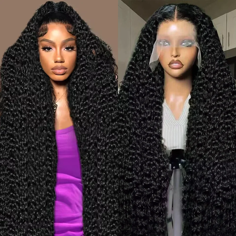 

46 Inch Deep Wave 13x6 13x4 Lace Front Human Hair Wig 200% Remy Curl HD Lace Frontal Wig Human Hair For Black Women Pre plucked