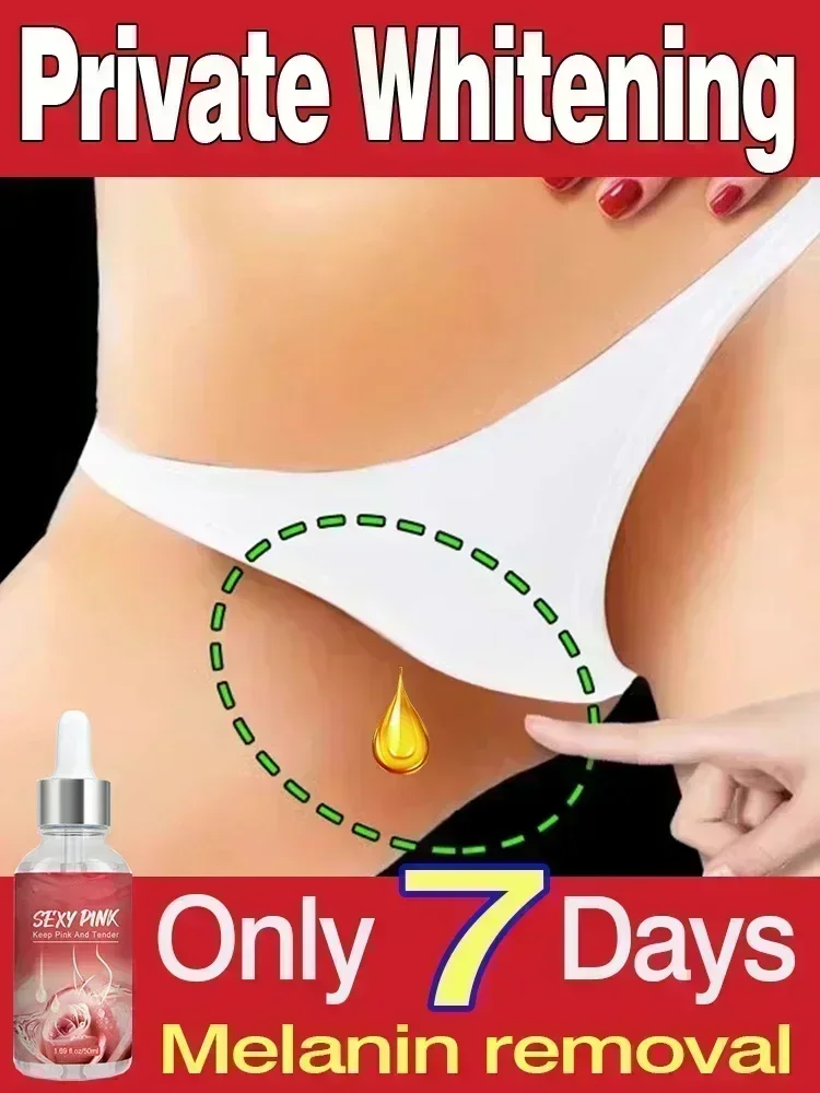 ⁿⁱᶜᵉ Sexy Pink Serum For Women Lip Areolas Private Parts Tender Remove Intimate Melanin Skin Care Whitening Body Serum